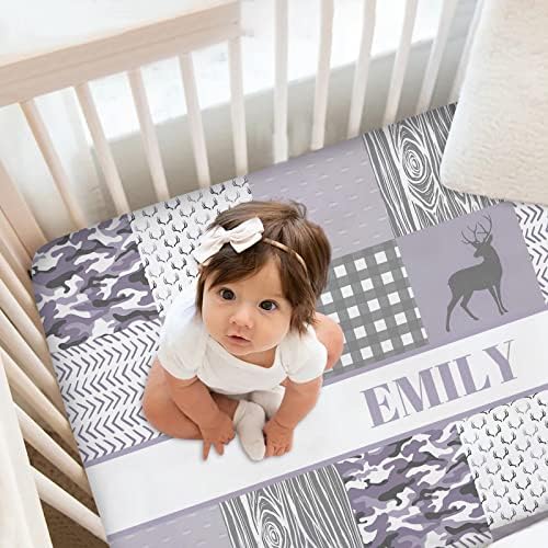 Personalized Crib Sheets with Name for Baby