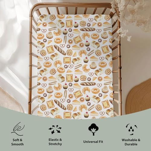 Soft Fitted Crib Sheets for Boys and Girls 28x52