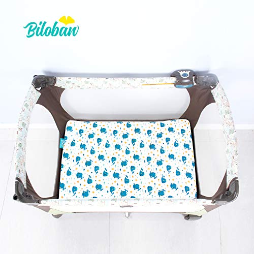 Biloban Pack Play Fitted Sheets 2 Pack