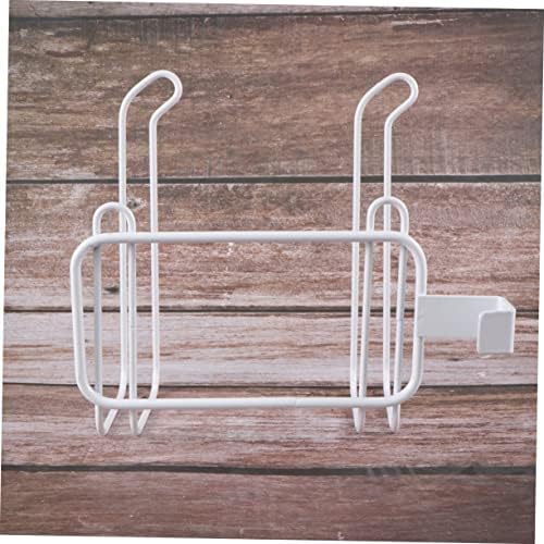 HOMSFOU 2-Roll Toilet Paper Holder for Door Cabinet