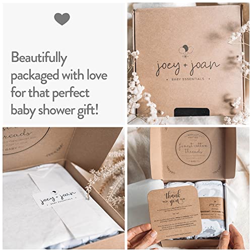 Joey Joan Bassinet Sheets 2 Pack - Grey Mint
