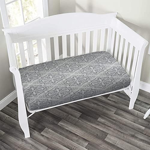 XISUNYA Vintage Mandala Crib Sheet Set 28x52