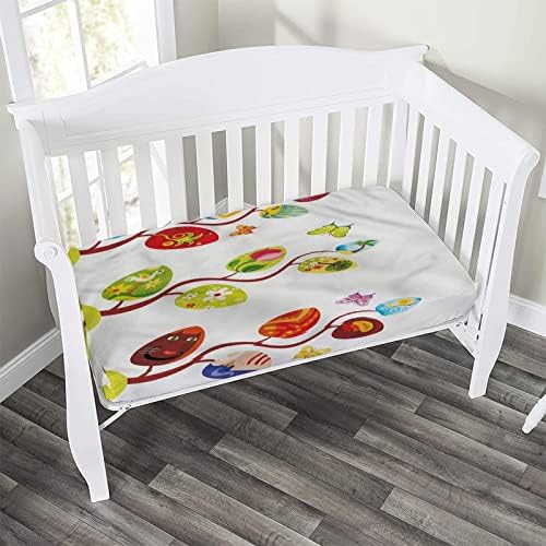 XISUNYA Magical Magic Tree Easter Crib Sheet Set