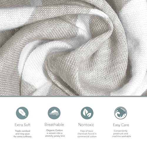 Cambria Baby Organic Cotton Crib and Bassinet Sheets Bundle