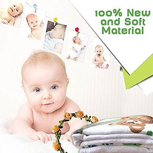 F-FUN SOUL Baseball Theme Growth Tracker Blanket 48x40in