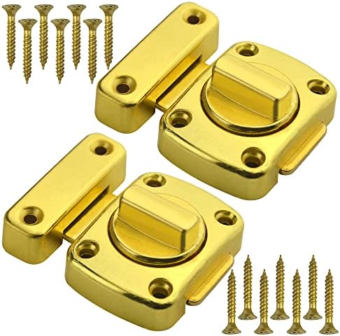 2Pack Rotate Bolt Door Catch Security Lock