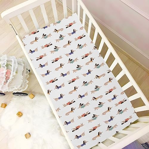 KICPOAY Fitted Crib Sheets for Baby Toddler