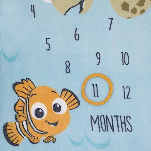 Disney Finding Nemo Blue Make a Splash Baby Blanket