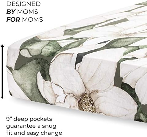 Pobi Baby 2 Pack Fitted Crib Sheets - Ultra Soft Cotton