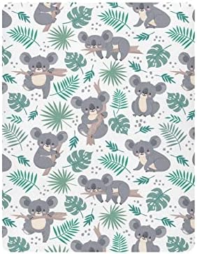 SDMKA Cute Koala Crib Sheets - Soft Microfiber 27x39 Inch