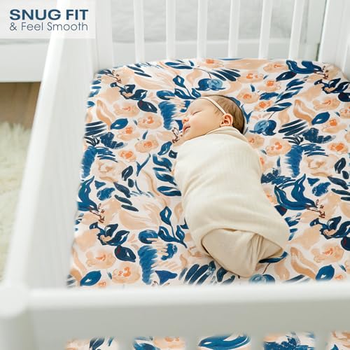 GRSSDER Stretch Ultra Soft Crib Sheets Set 2 Pack 1