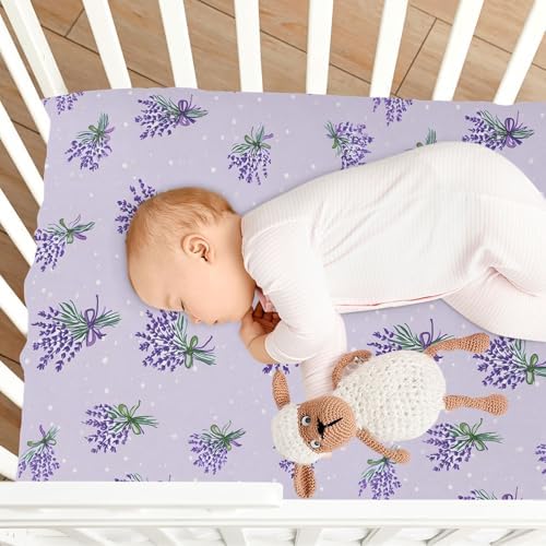 MNSRUU Crib Sheets Soft Breathable Fitted Bedding for Boys Girls