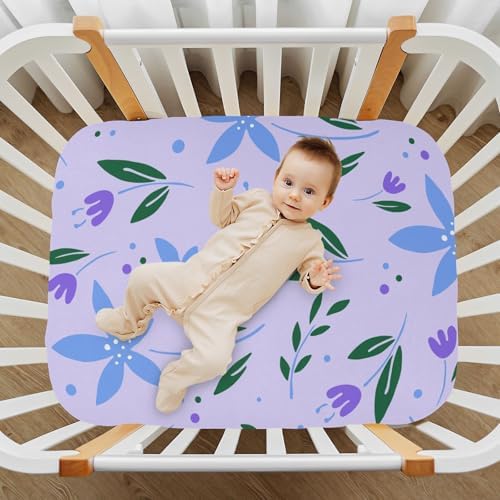 FASHONFASCIN Soft Fitted Crib Sheet for Baby Boys Girls