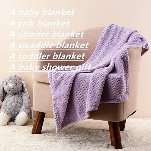 CREVENT 30X40 Soft Cozy Baby Blanket for Boys Girls