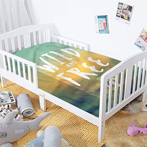 XISUNYA Vintage Crib Fitted Sheet 28x52