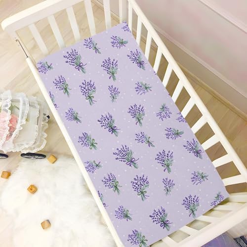 MNSRUU Crib Sheets Soft Breathable Fitted Bedding for Boys Girls