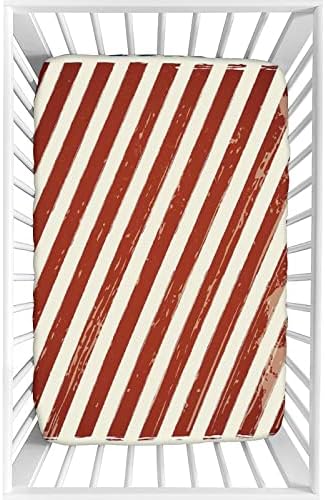 XISUNYA 4th of July Crib Sheet Set Universal Microfiber Fitted Sheets 28x52x8
