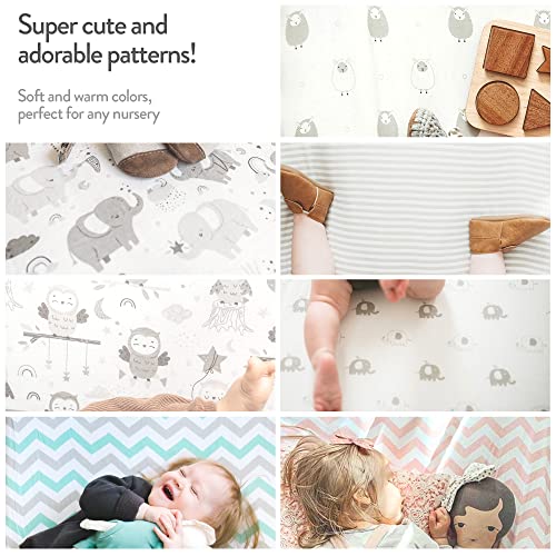 Joey Joan Bassinet Sheets 2 Pack - Grey Mint