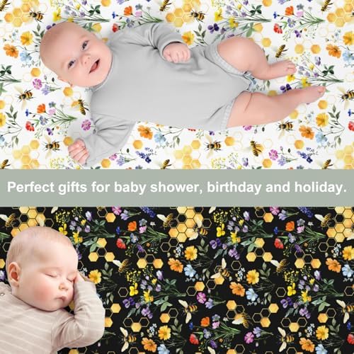 Boho Honeycomb Baby Crib Sheets 2 Pack