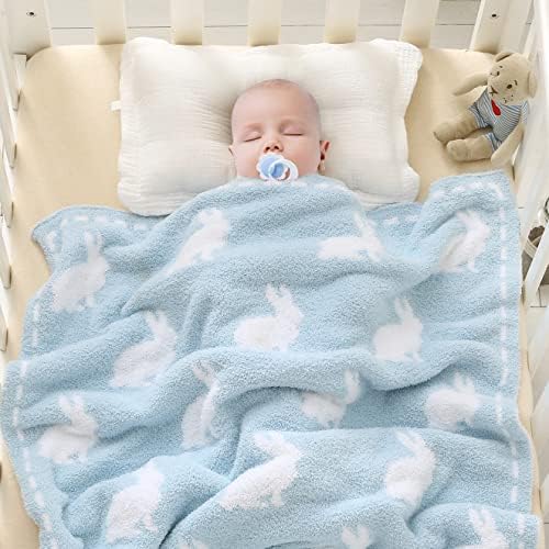 Kid Nation Soft Plush Baby Blanket 40x30 Inches