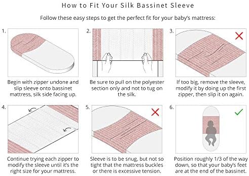 Sleepy Silk Set of 2 Silk Sleeves for Baby