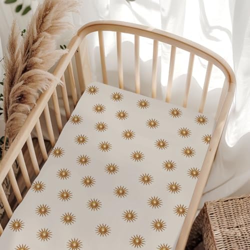 Tribal Sun Totem Crib Sheets 52x28Inch