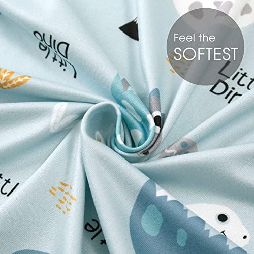 JHION Dinosaur Crib Sheets Fitted 2 Pack