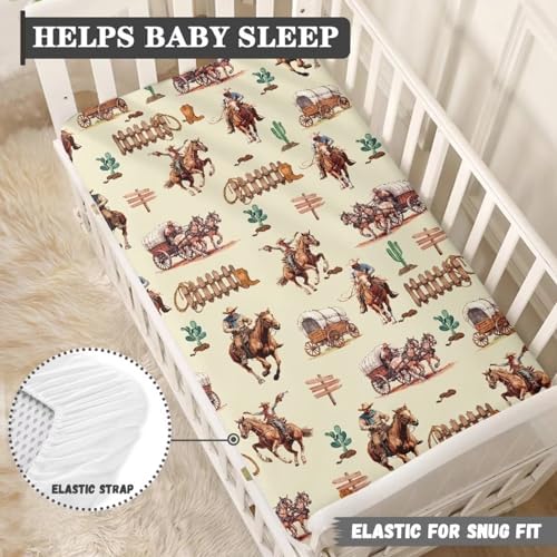 Hinthetall Neutral Crib Sheets Fitted Bassinet Sheet Standard Size
