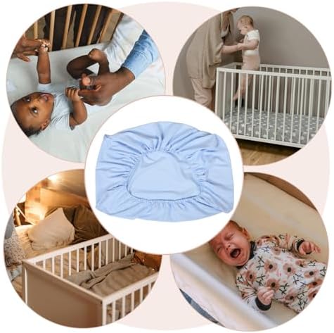 Hohopeti Bassinet Sheet for Soft Microfiber Cradle Mattress Cover
