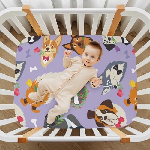 Gbjiemia Crib Sheets for Baby Boys and Girls 1