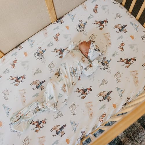 Premium Fitted Knit Crib Sheet for Baby