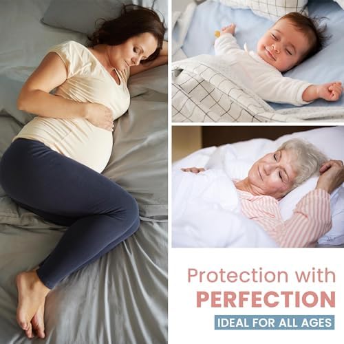 AARAM Ultra Soft Waterproof Crib Sheet Cover for Baby Toddler