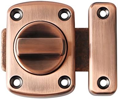 Alise Red Bronze Gate Latch with Rotate Design