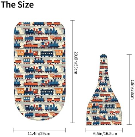 Muishi Funny Cartoon Steam Train Baby Swaddle Blanket Set
