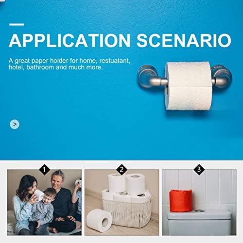 Cabilock Toilet Paper Roll Holder Spring Coil Rod 2pcs