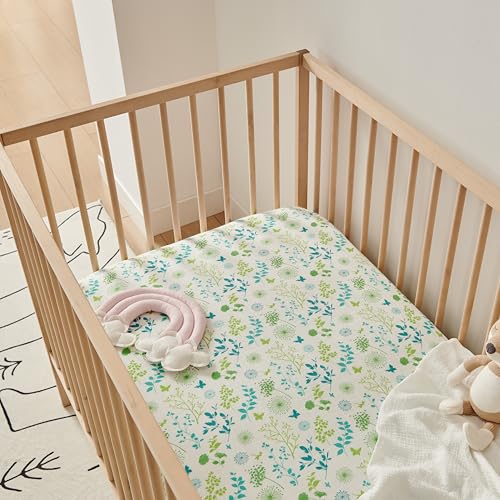 Margaux May Organic Muslin Crib Sheet with Deep Pocket