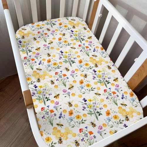 Boho Honeycomb Baby Crib Sheets 2 Pack