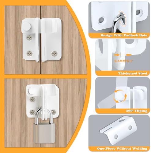 Alise Premium Stainless Steel Flip Latch Pack of 2