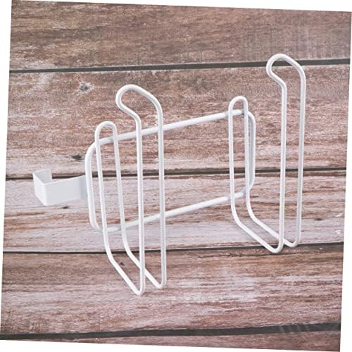 HOMSFOU 2-Roll Toilet Paper Holder for Door Cabinet
