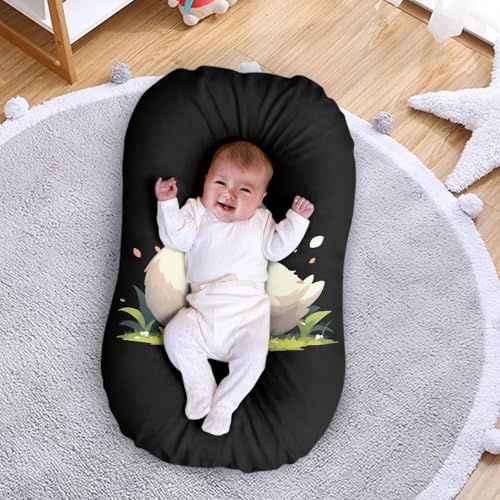 Daulesho White Duck Stretchy Crib Sheet for Baby