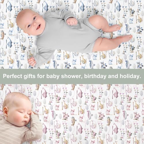 Watercolor Airplanes Helicopters Baby Crib Sheets 2 Pack
