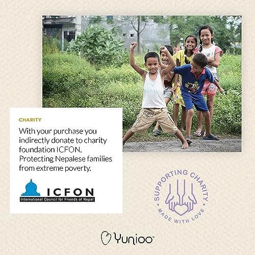 Yunioo Organic Cotton Crib Sheets 2-Pack Neutral