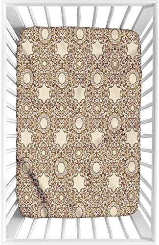 XISUNYA Decorative Crib Sheet Set Moroccan Print
