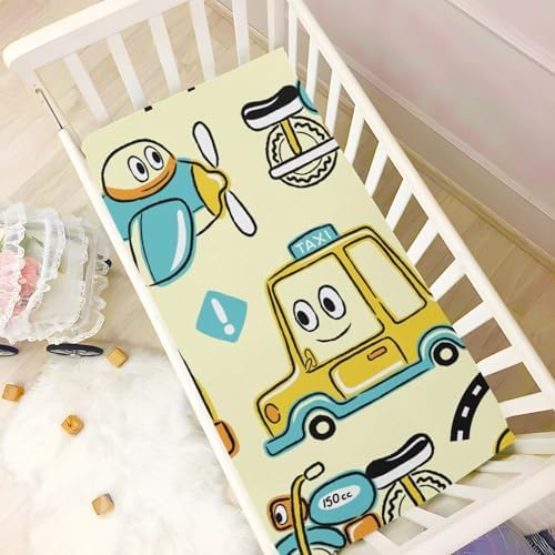 FASHONFASCIN Crib Sheet with Full Elastic Band