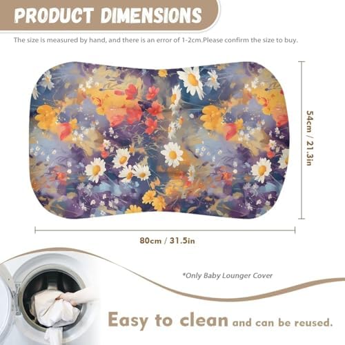 Daisy Bassinet Sheets with Marguerites Flowers