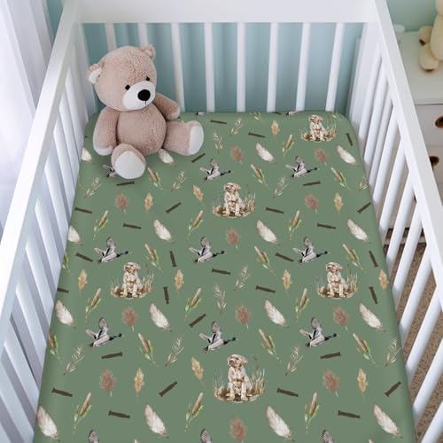 Wild Duck Crib Sheets for Boy Girl 52x28 Inch