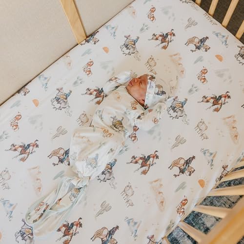 Premium Fitted Knit Crib Sheet for Baby