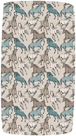 Dear Baby Gear Crib Sheets with Natural Print