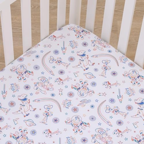 NoJo Disney Toy Story Fitted Crib Sheet