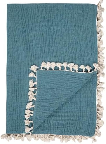 Crane Baby 6-Layer Muslin Swaddle Blanket 30 x 40